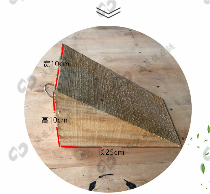 致仕 防腐木楔 垫木 大头三角木楔