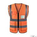 建筑施工高亮反光多口袋反光背心 安全背心