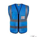 建筑施工高亮反光多口袋反光背心 安全背心