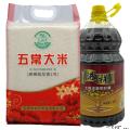 康县粮油组合（五常稻花香米5KG+菜籽油5KG）