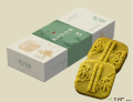 地山净品翠竹绿豆糕