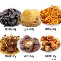康乐县姬松茸香菇茶树菇黑木耳虫草花丑耳炒菜炖汤礼盒1310g