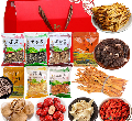 康乐县干菌子竹笋黄花菜枸杞百合红枣核桃礼盒礼包3160g