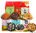 康乐县羊肚菌猴头菇姬松茸虫草花黑木耳花菇干菌子礼盒1280g