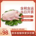 康珍玉食 新鲜现货  农家散养土鸭1250g/只  包邮