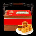 西瓜味的童话尊贵礼3层提篮高档款10饼9味860克