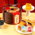 西瓜味的童话吉祥礼 2层提篮（腰封款）8饼8味400克