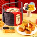 西瓜味的童话如意礼 2层提篮（腰封款）10饼10味500克