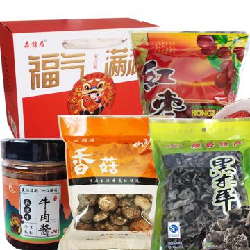 黑木耳香菇组合坚果组合