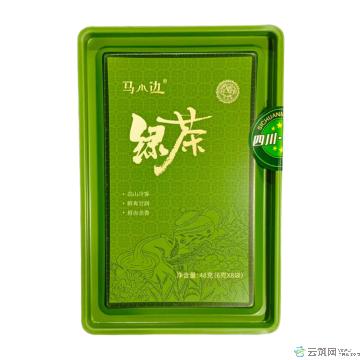 马小边绿茶(铁盒装)
