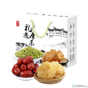 夏日套餐（绿豆500g/冰糖250g/银耳80g/ 大枣200g）