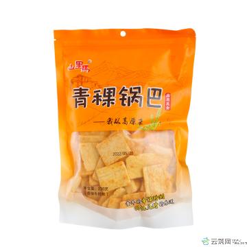 卓尼县精选杂粮香辣牛排味青稞锅巴230g