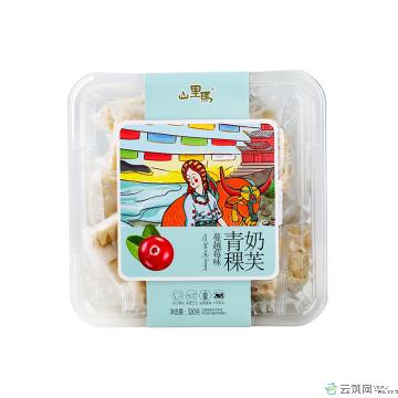 卓尼县精选奶香浓郁蔓越莓味青稞奶芙320g