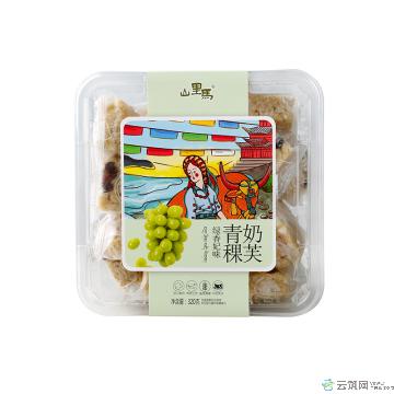 卓尼县精选奶香浓郁绿香妃味青稞奶芙320g