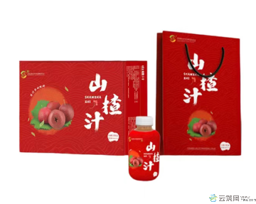 康县山楂汁350ml*15瓶