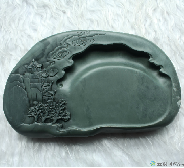 洮砚《山里人家》