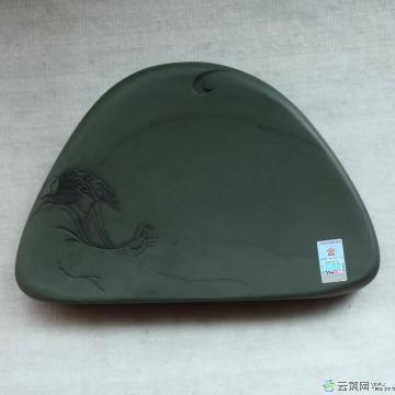 洮砚《李白望月》