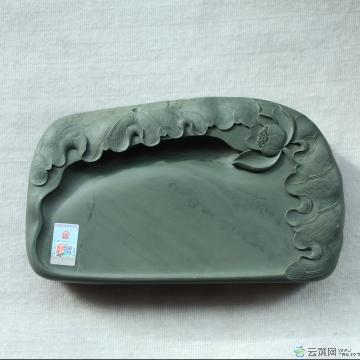 洮砚《荷花砚》