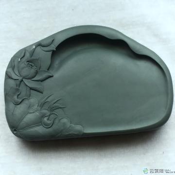 洮砚《荷花砚》