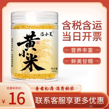农家优选一级黄小米500g