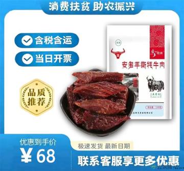 临夏特产手撕牦牛肉（包税包邮）