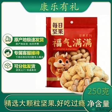 卤味花生250克/袋坚果