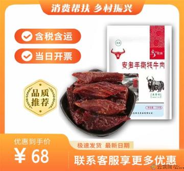 临夏特产手撕牦牛肉（包税包邮）