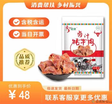 临夏特产卤汁牦牛肉（包税包邮）