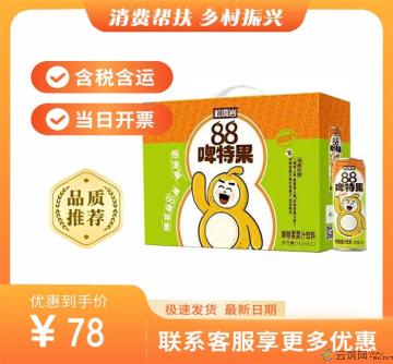 临夏特产啤特果汁（包税包邮）