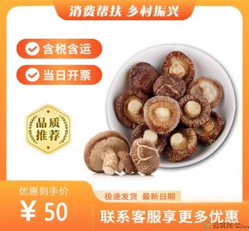 农家香菇500g包税包邮