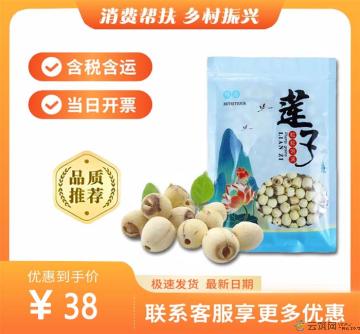 康乐县优选莲子250g（包税包邮）