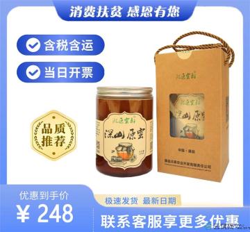 1000g两斤装天然野生峰蜜农家自产中蜂养胃百花蜜