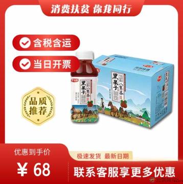康乐县黑果子八宝茶饮料15瓶整箱（包税包邮）