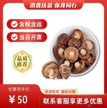 农家香菇500g包税包邮
