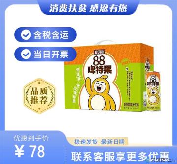 临夏特产啤特果汁（包税包邮）