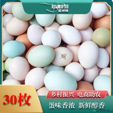 卓尼县高原藏家土鸡蛋30枚