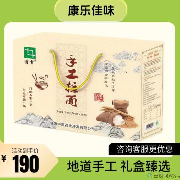 康乐县手工拉面礼盒装