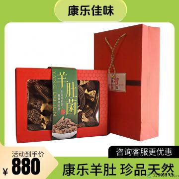 康乐县精品羊肚菌250g/盒