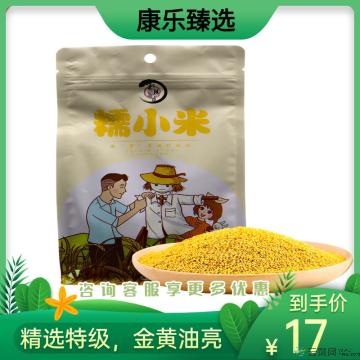 康乐县精选特级糯小米500g/包