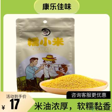 康乐县精选特级糯小米500g/包