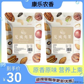 康乐县坚果休闲零食夏威夷果250g/袋