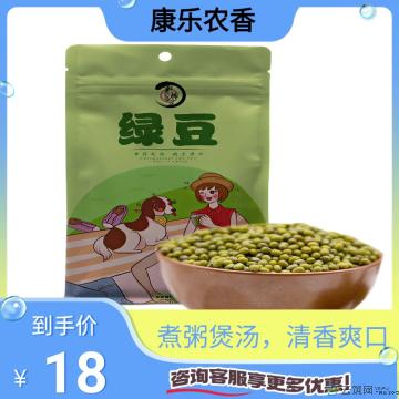 康乐县精品绿豆500g/包