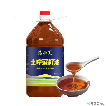 高原土榨醇香菜籽油5L