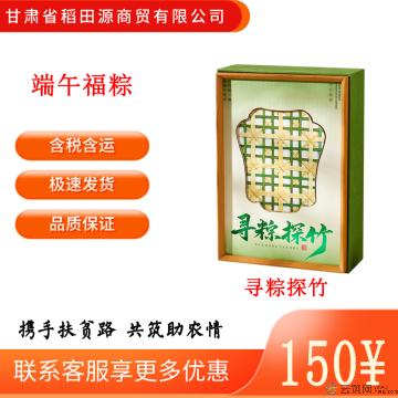 康乐县端午安康寻粽探竹粽子礼盒860g