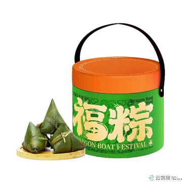 端午 福粽临门礼盒  （12粒粽子 6粒咸鸭蛋 1罐蜂蜜）
