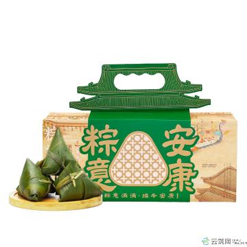 端午 粽意安康礼盒  （6粒粽子 2粒咸鸭蛋）