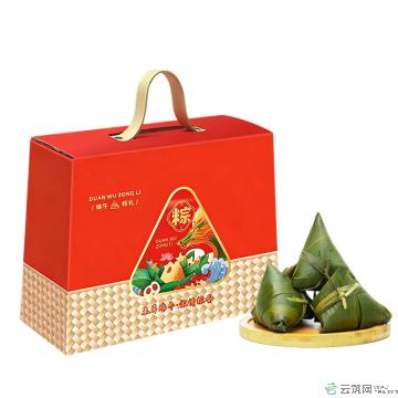 清真 粽和安康礼盒（6粽+绿豆皇）
