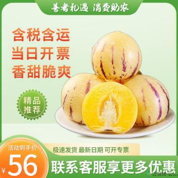 水果  低糖多汁沙漠人参果 4.5斤