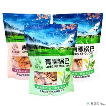 青稞锅巴230克/袋 烘焙糕点，酥脆无添加办公室零食