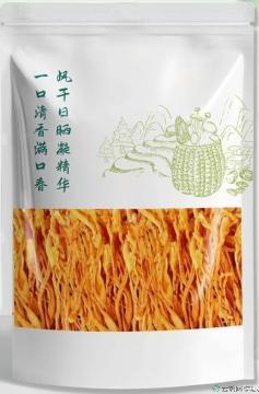 卓尼虫草花200克/袋 颜色橙黄 条形完整